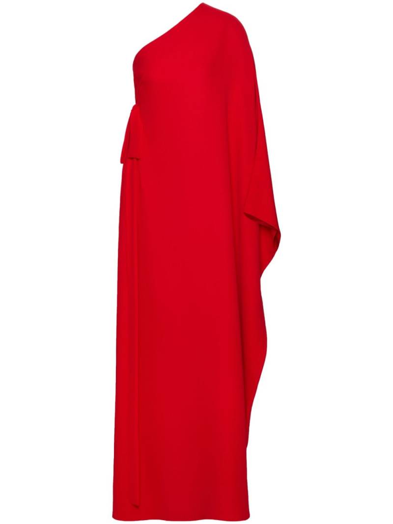 Valentino Garavani Cady Couture one-shoulder silk gown - Red von Valentino Garavani