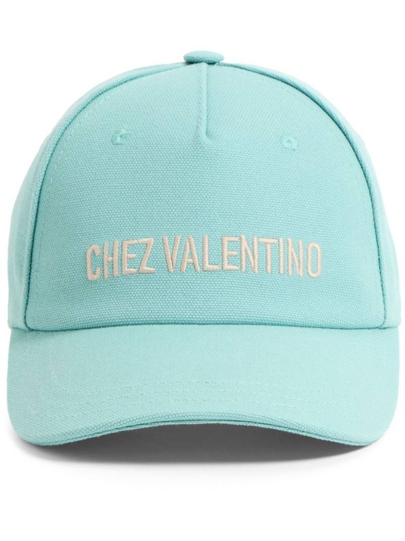 Valentino Garavani Chez Valentino baseball cap - Blue von Valentino Garavani