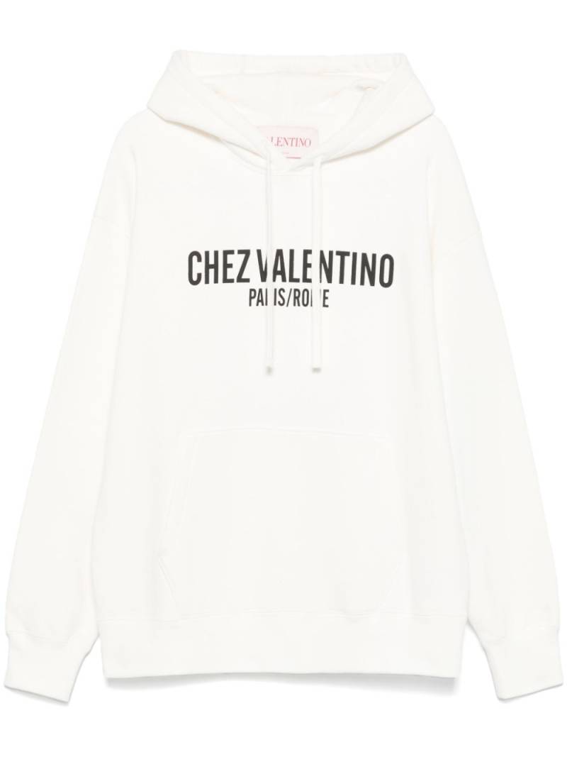 Valentino Garavani Chez Valentino-print hoodie - Neutrals von Valentino Garavani