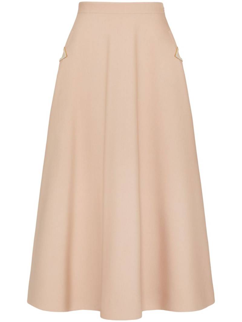 Valentino Garavani Crepe Couture midi skirt - Pink von Valentino Garavani