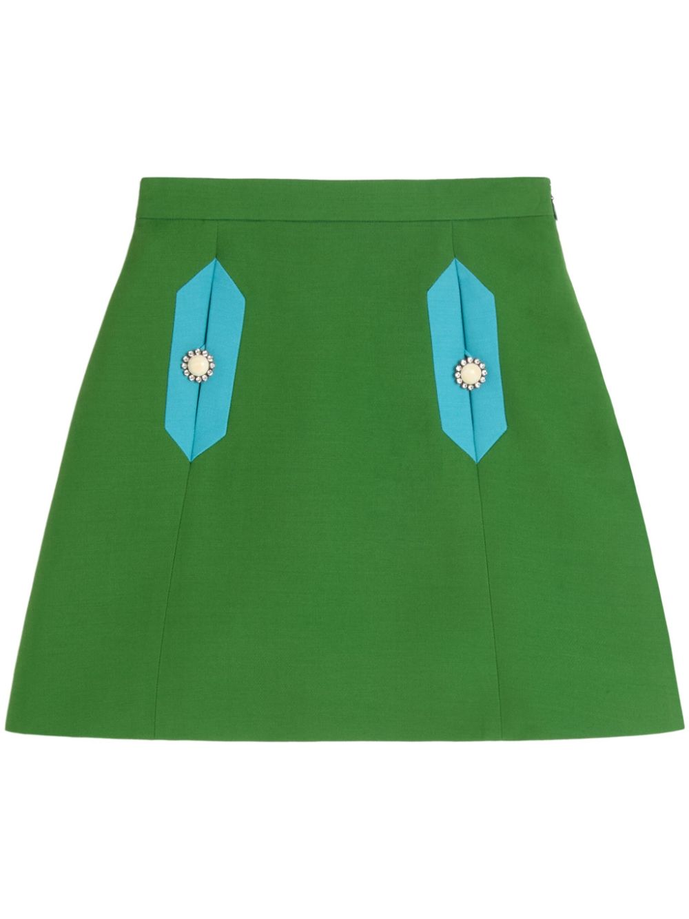 Valentino Garavani Crepe Couture skirt - Green von Valentino Garavani