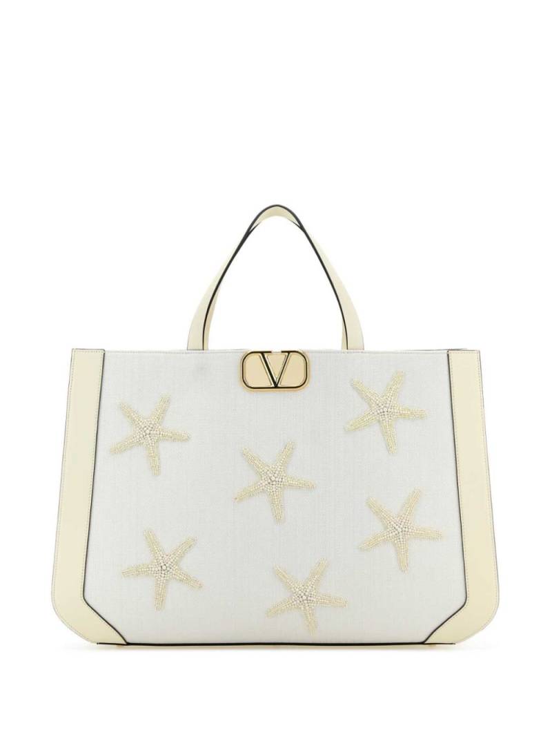 Valentino Garavani Escape tote bag - Neutrals von Valentino Garavani