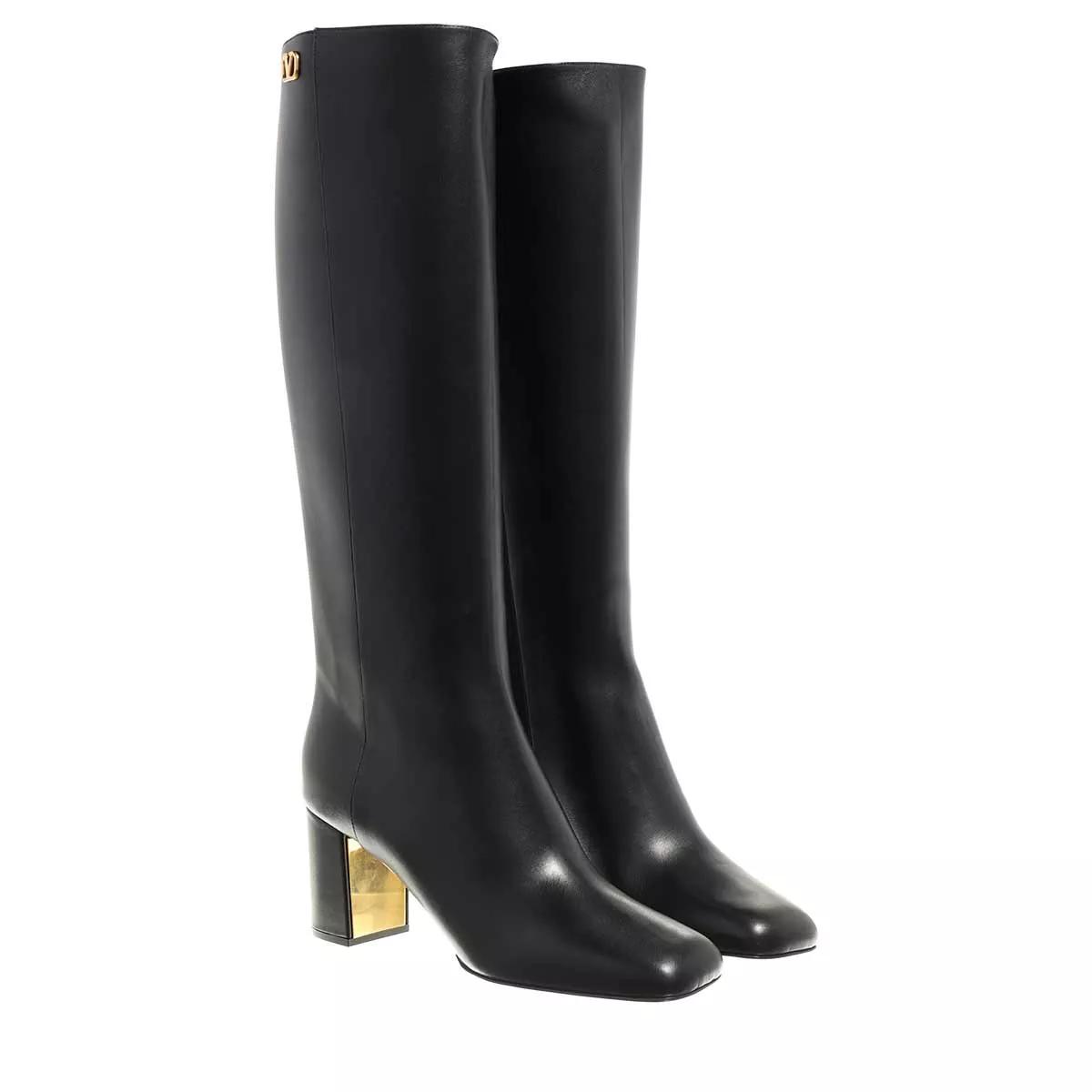 Valentino Garavani Boots & Stiefeletten - Golden Walk Boots - Gr. 36 (EU) - in Schwarz - für Damen von Valentino Garavani