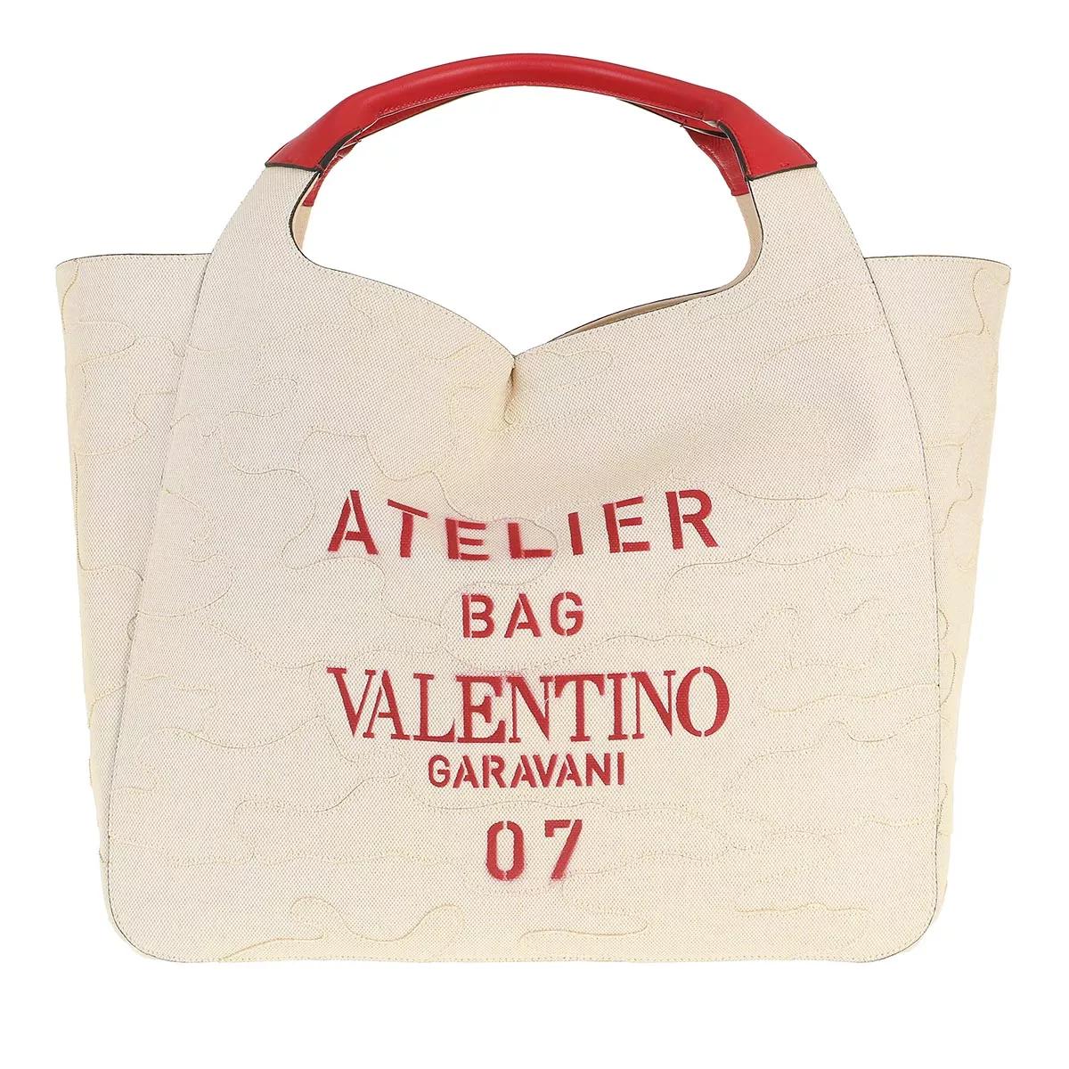 Valentino Garavani Handtasche - Atelier 07 Tote Bag - Gr. unisize - in Creme - für Damen von Valentino Garavani