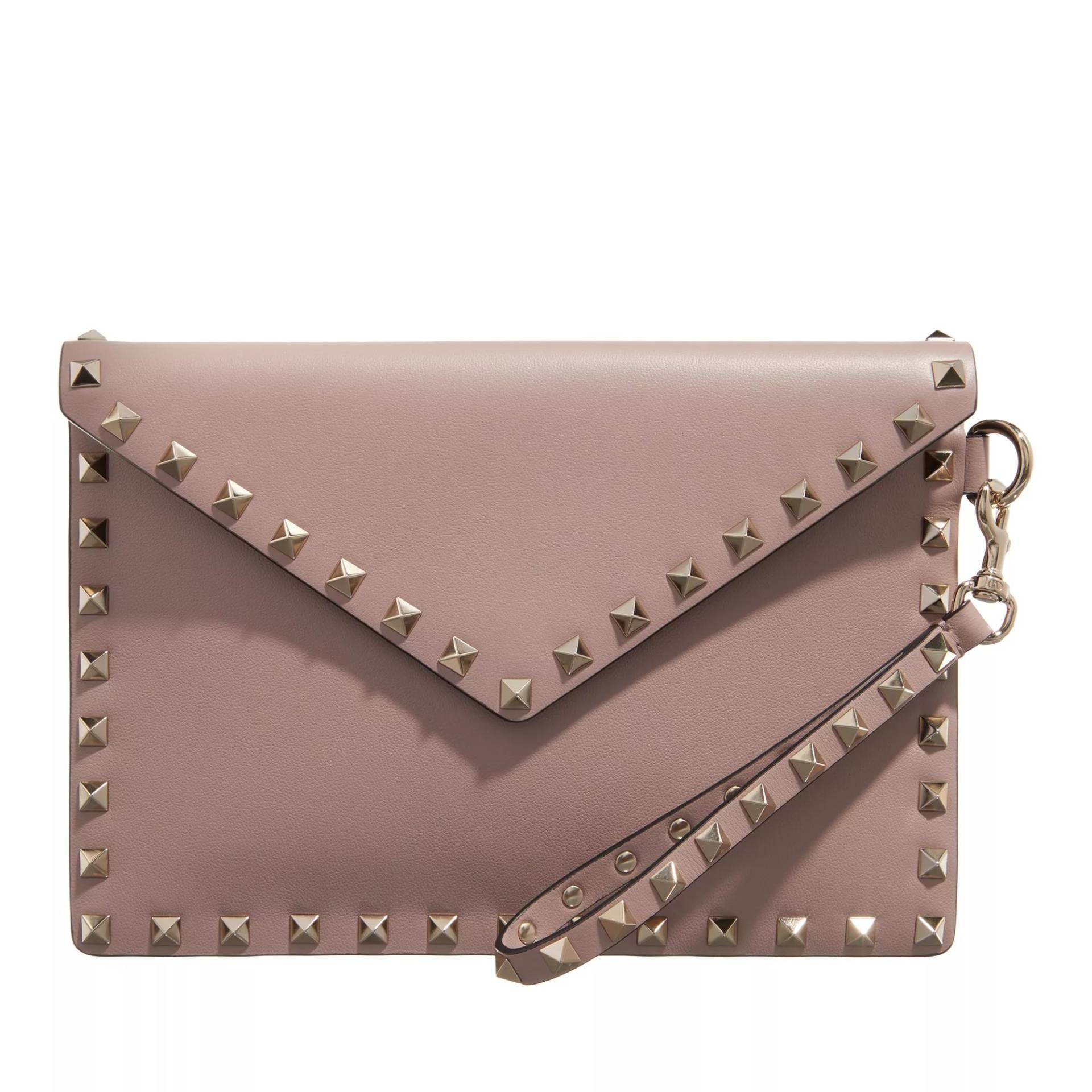 Valentino Garavani Handtasche - Medium Pouch - Gr. unisize - in Rosa - für Damen von Valentino Garavani