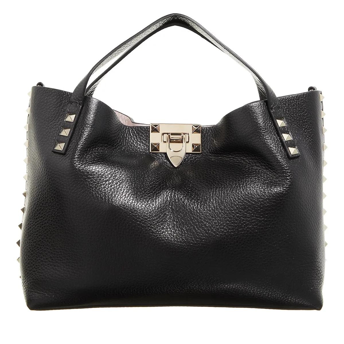 Valentino Garavani Handtasche - Rockstud Handbag - Gr. unisize - in Schwarz - für Damen von Valentino Garavani