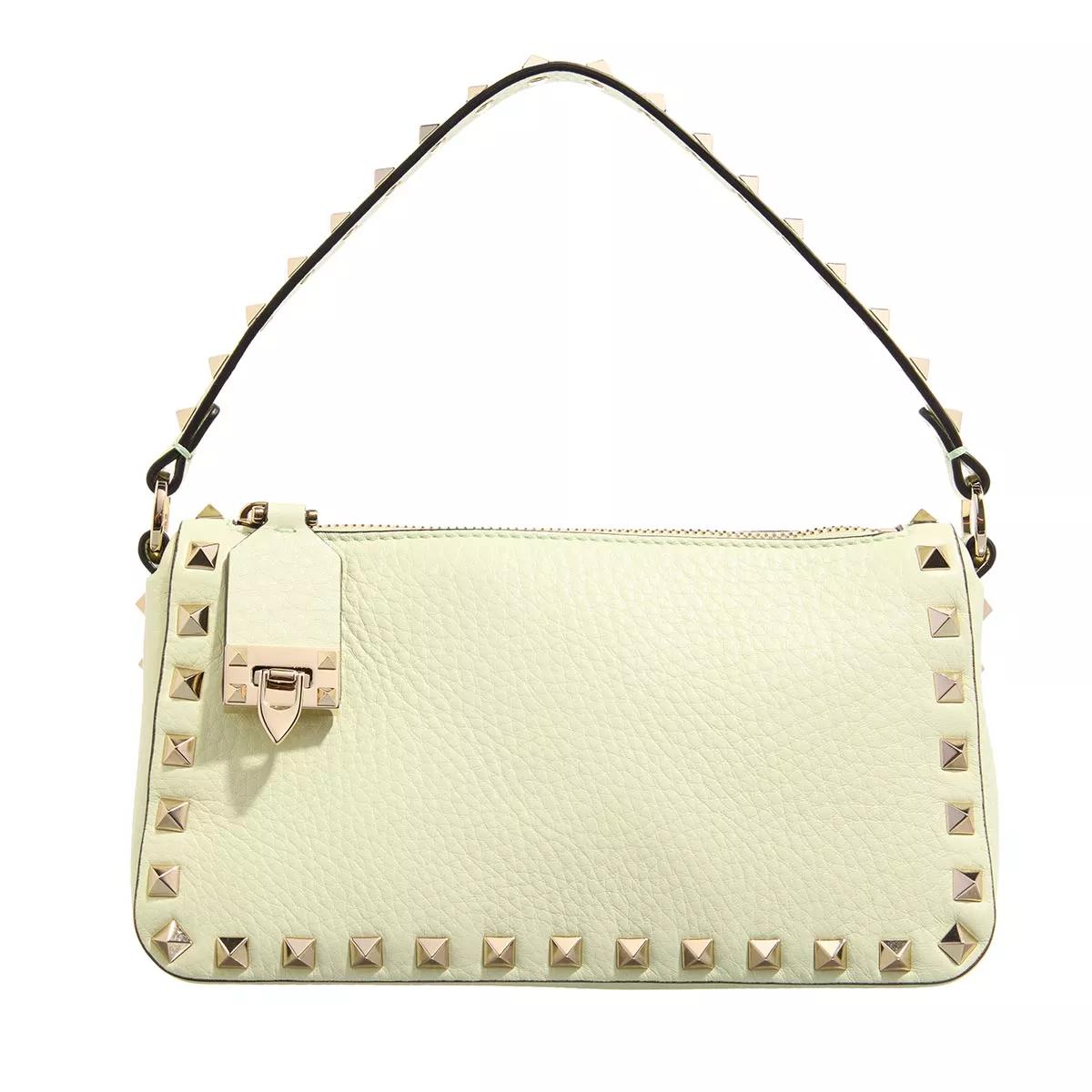 Valentino Garavani Handtasche - Small Shoulder Bag Rockstud - Gr. unisize - in Grün - für Damen von Valentino Garavani