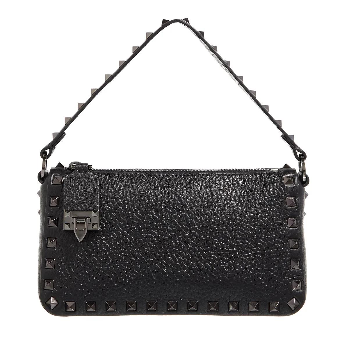 Valentino Garavani Handtasche - Small Shoulder Bag Rockstud - Gr. unisize - in Schwarz - für Damen von Valentino Garavani