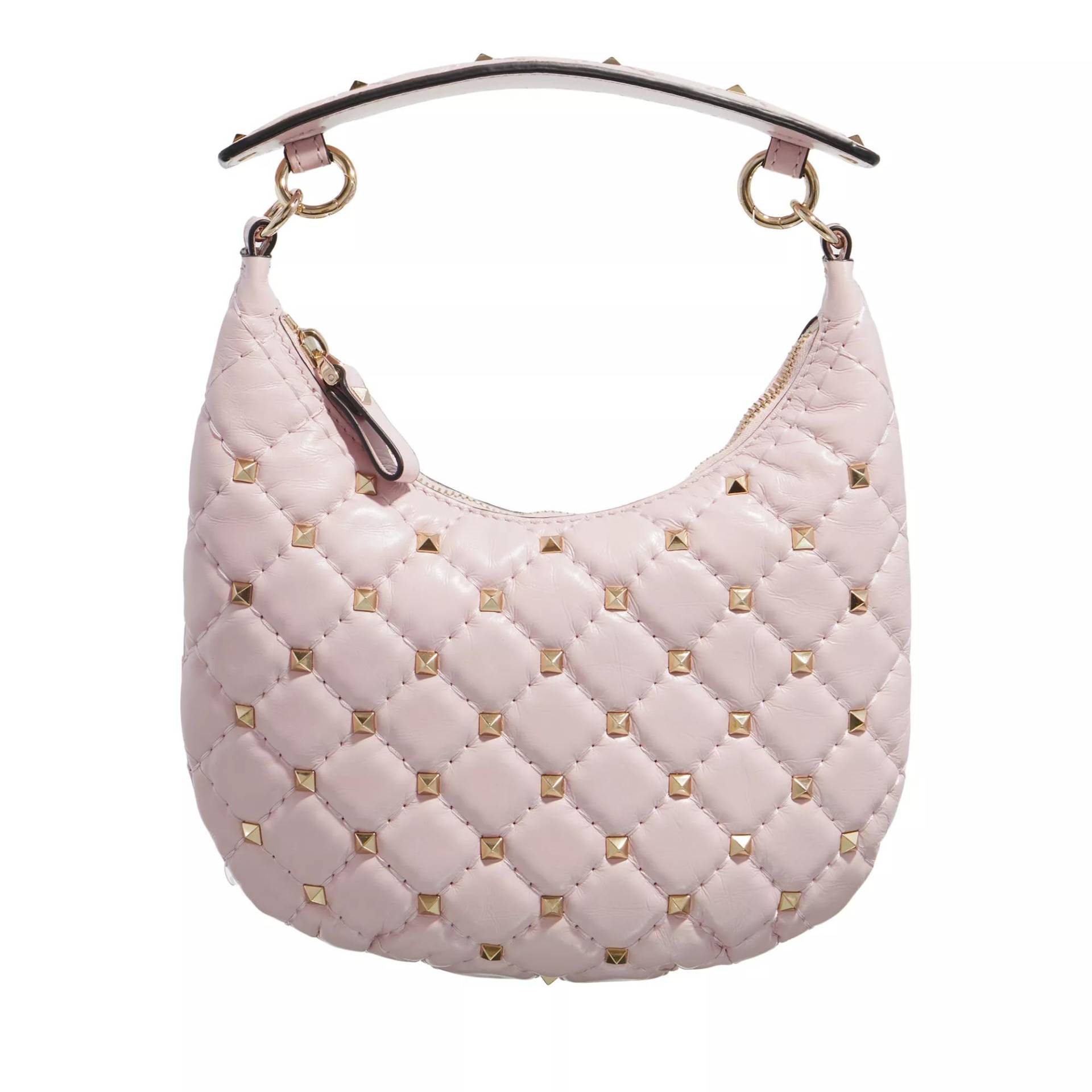 Valentino Garavani Handtasche - Rockstud Top Handle Bag - Gr. unisize - in Rosa - für Damen von Valentino Garavani