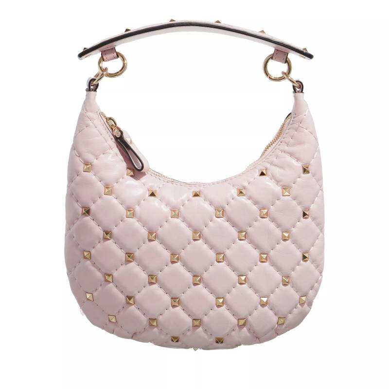 Valentino Garavani Henkeltasche - Rockstud Top Handle Bag - Gr. unisize - in Rosa - für Damen von Valentino Garavani