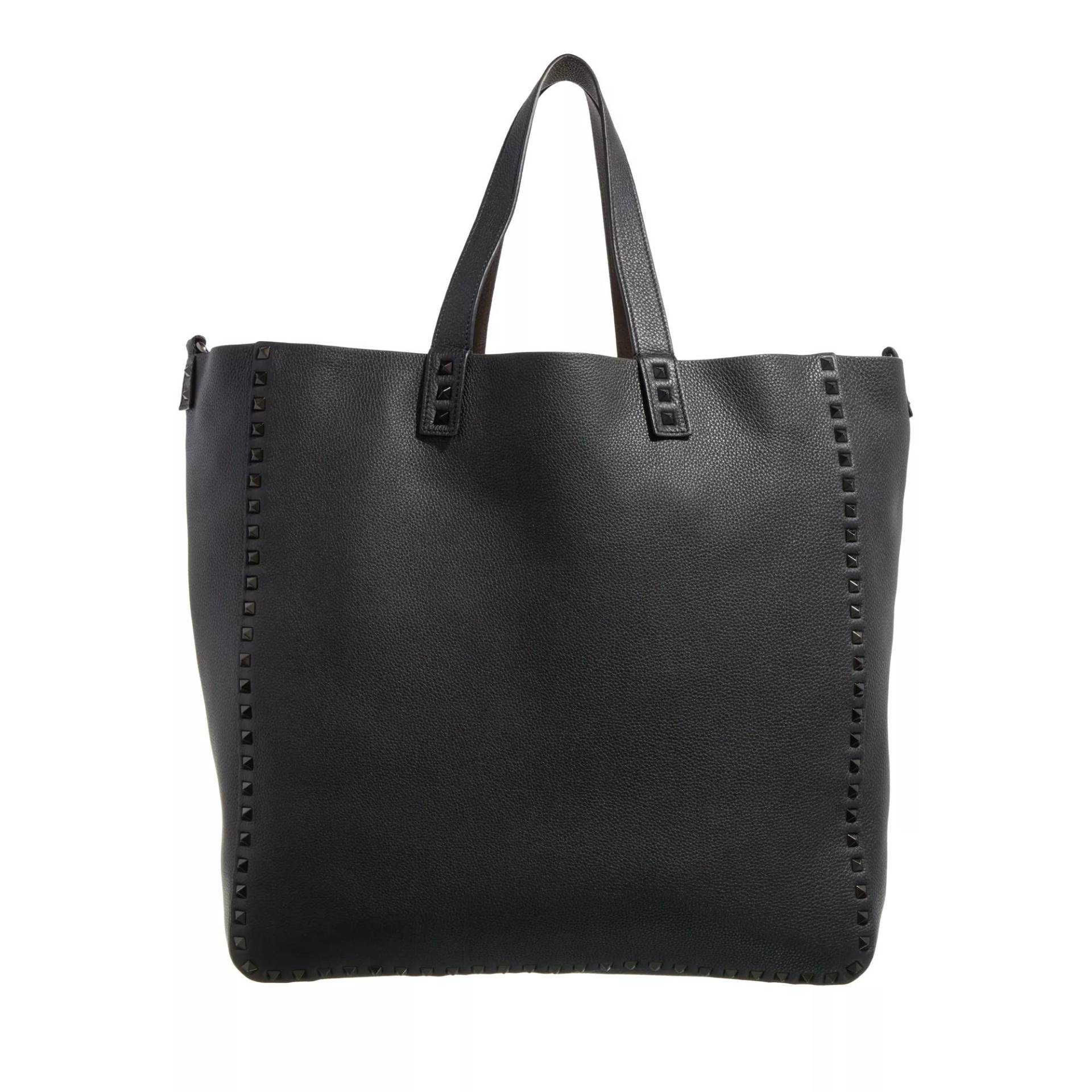 Valentino Garavani Henkeltasche - Rockstud Tote Bag - Gr. unisize - in Schwarz - für Damen von Valentino Garavani