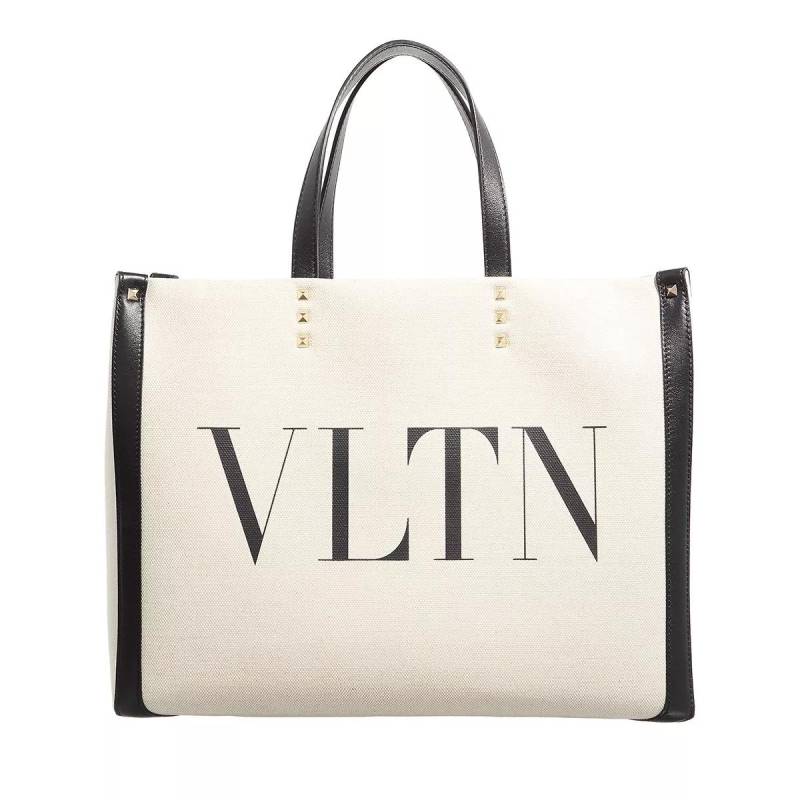 Valentino Garavani Handtasche - Small Tote Logo Bag - Gr. unisize - in Beige - für Damen von Valentino Garavani