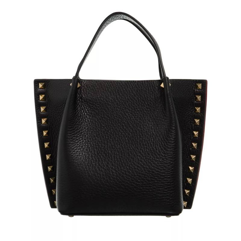 Valentino Garavani Handtasche - Small Tote Rockstud - Gr. unisize - in Schwarz - für Damen von Valentino Garavani