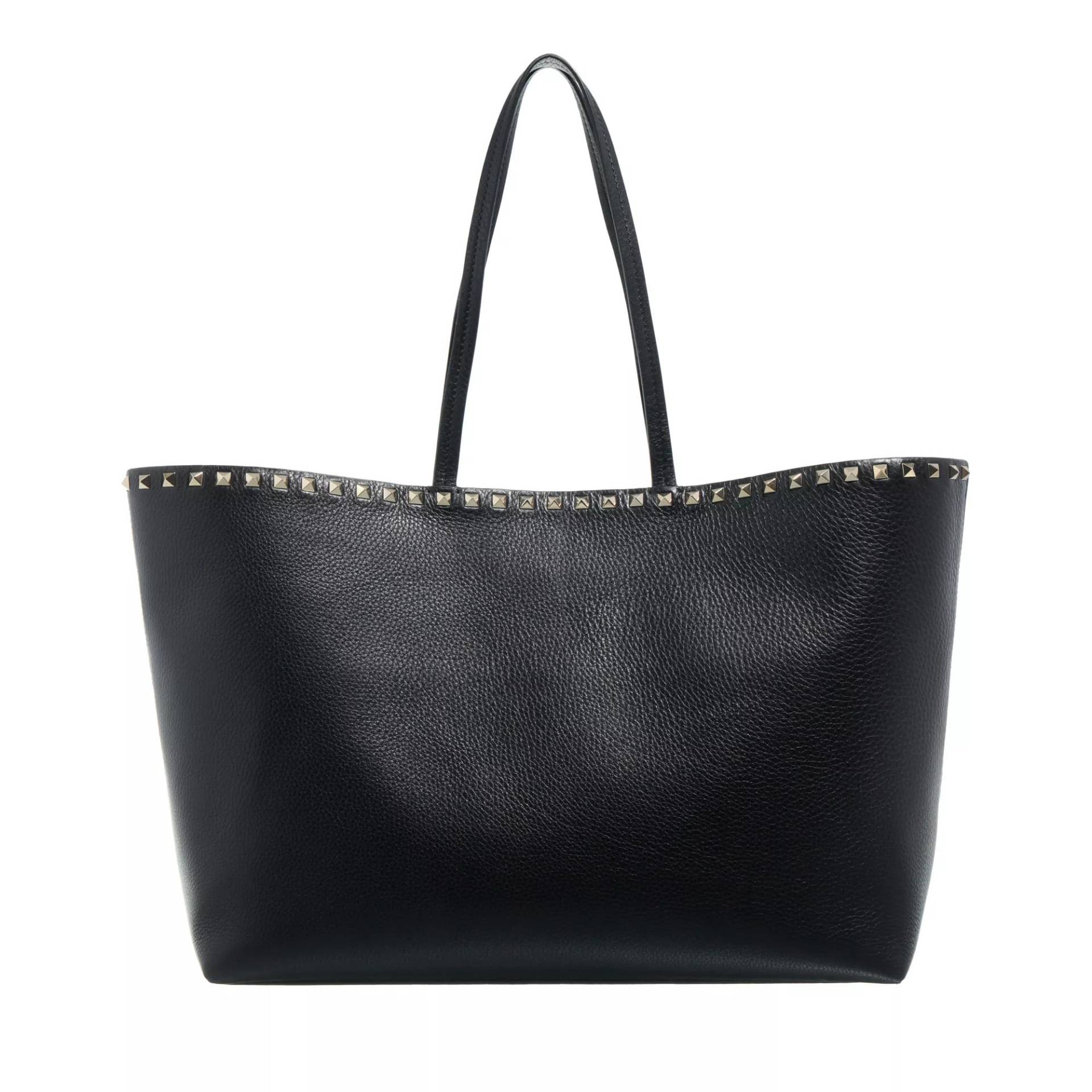 Valentino Garavani Henkeltasche - Tote Rockstud - Gr. unisize - in Schwarz - für Damen von Valentino Garavani