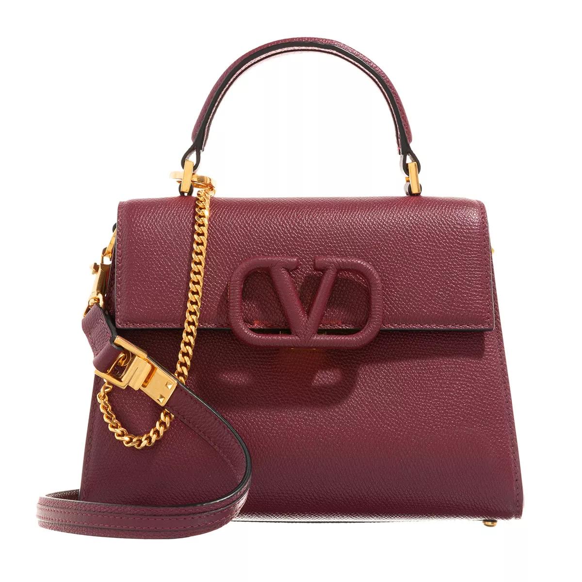 Valentino Garavani Henkeltasche - V Logo Satchel - Gr. unisize - in Rot - für Damen von Valentino Garavani