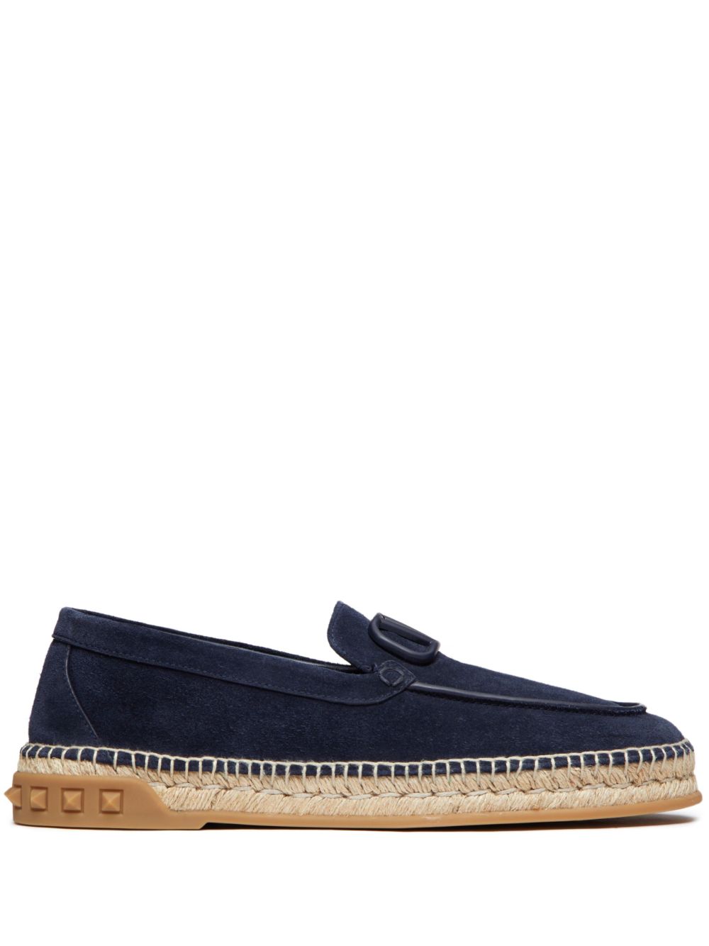 Valentino Garavani Leisure Flows suede espadrilles - Blue von Valentino Garavani