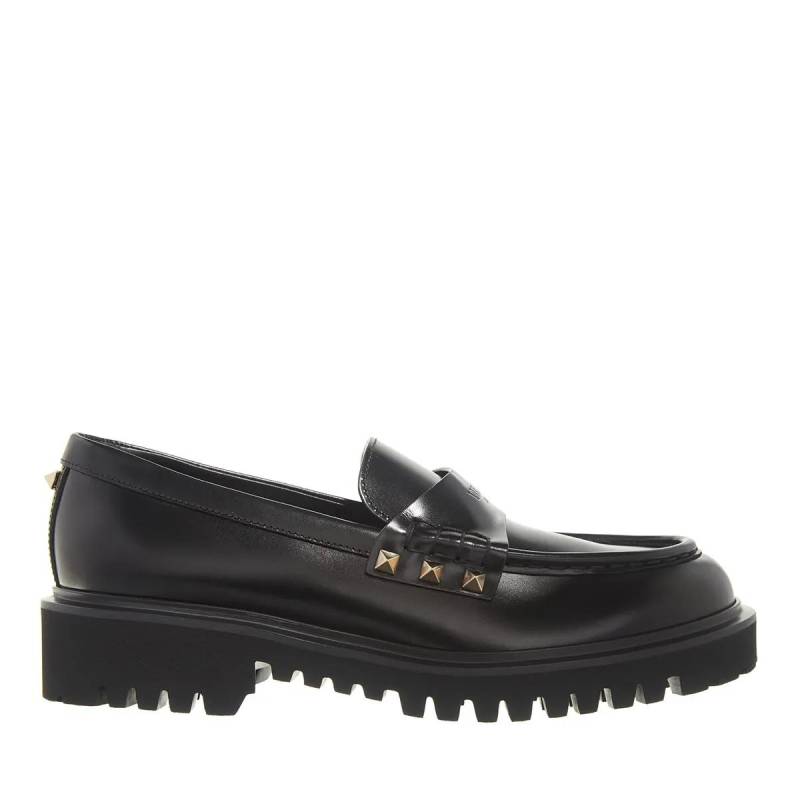 Valentino Garavani Loafer - Loafer Rockstud - Gr. 36 (EU) - in Schwarz - für Damen von Valentino Garavani