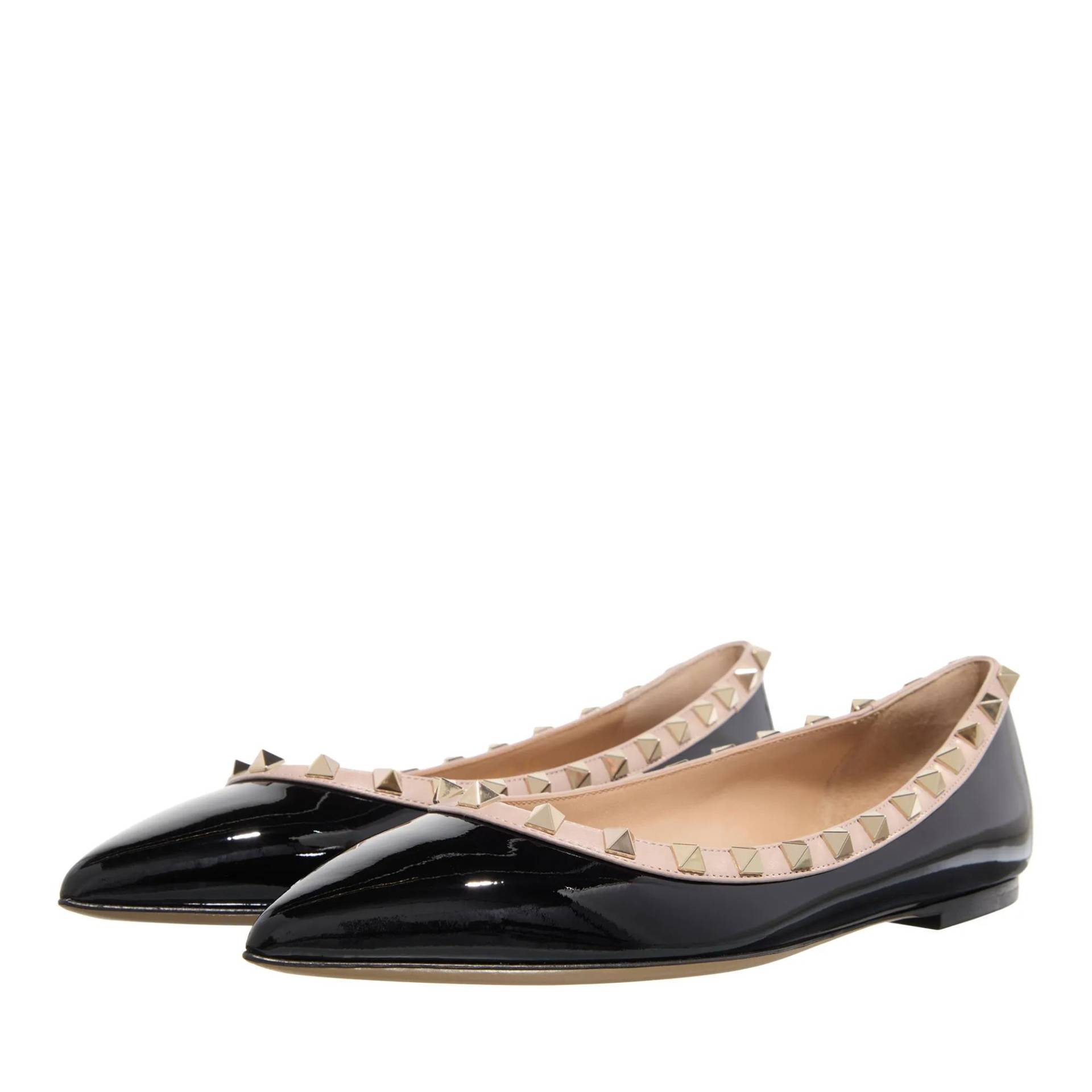 Valentino Garavani Loafer - Ballerina Rockstud - Gr. 36 (EU) - in Schwarz - für Damen von Valentino Garavani