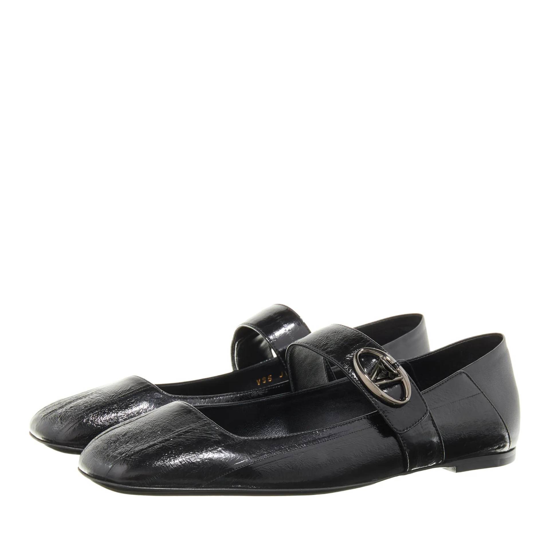 Valentino Garavani Loafer - Ballerina Vlogo - Gr. 36 (EU) - in Schwarz - für Damen von Valentino Garavani