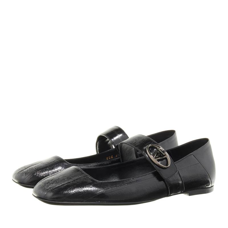 Valentino Garavani Loafers & Ballerinas - Ballerina Vlogo - Gr. 36 (EU) - in Schwarz - für Damen von Valentino Garavani