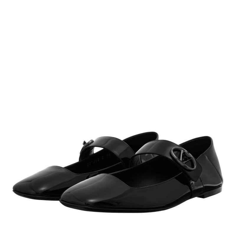 Valentino Garavani Loafer - Ballerina Vlogo - Gr. 36 (EU) - in Schwarz - für Damen von Valentino Garavani