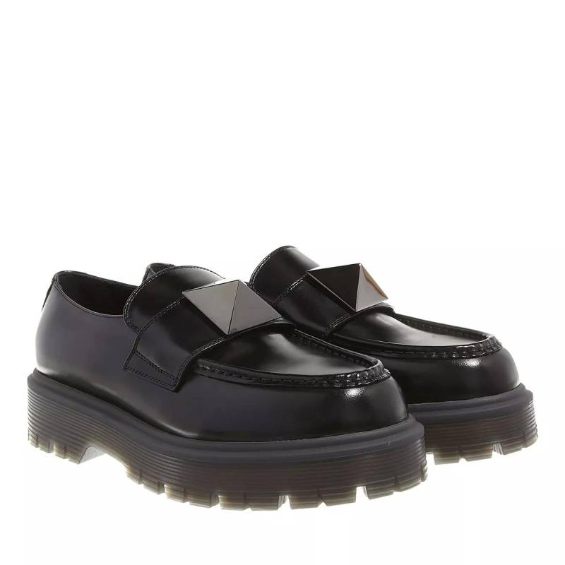 Valentino Garavani Loafers & Ballerinas - One Stud Mocassins - Gr. 40 (EU) - in Schwarz - für Damen von Valentino Garavani