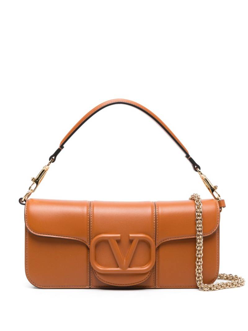 Valentino Garavani Locò clutch bag - Brown von Valentino Garavani