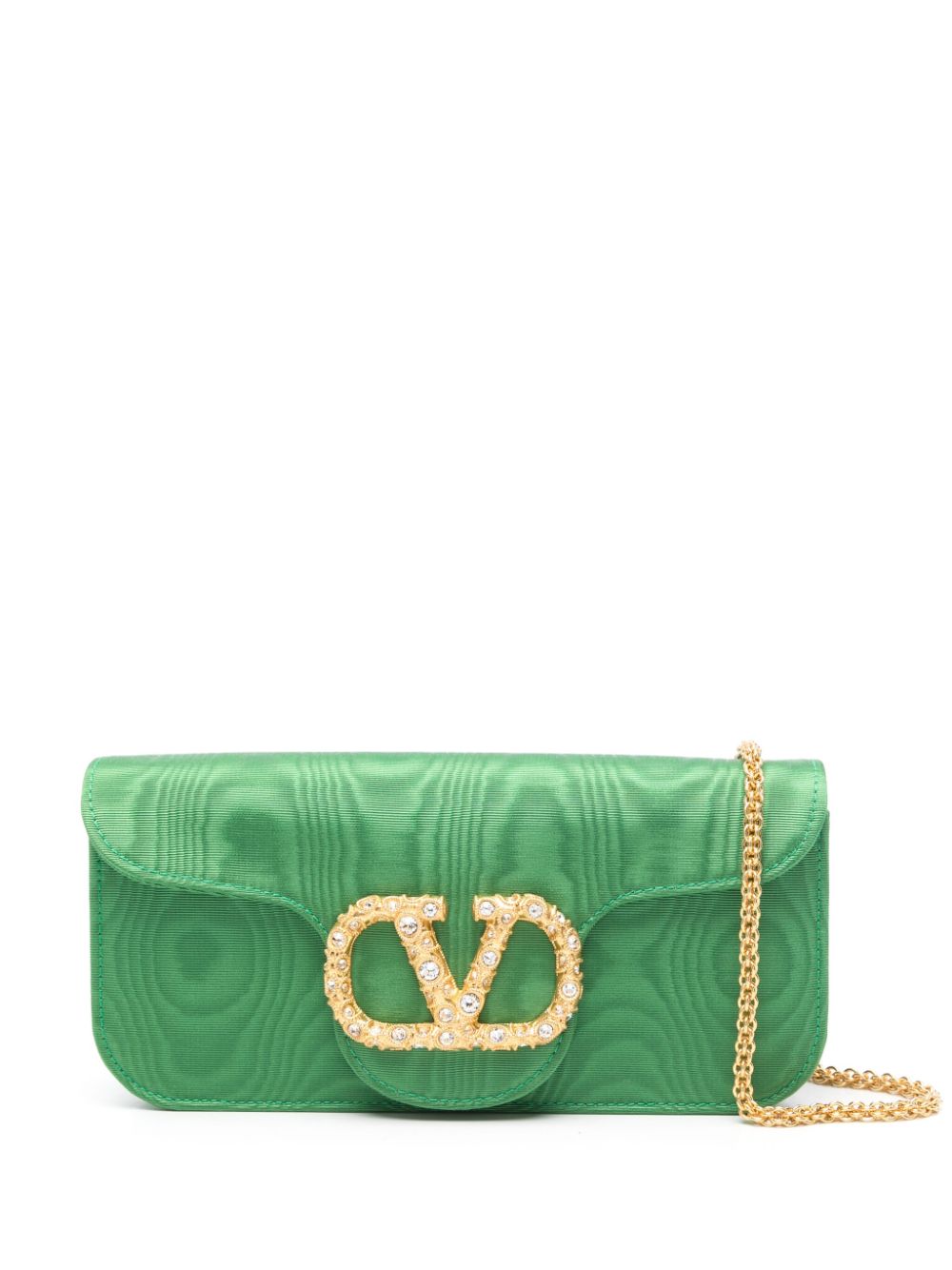 Valentino Garavani Locò cross body bag - Green von Valentino Garavani