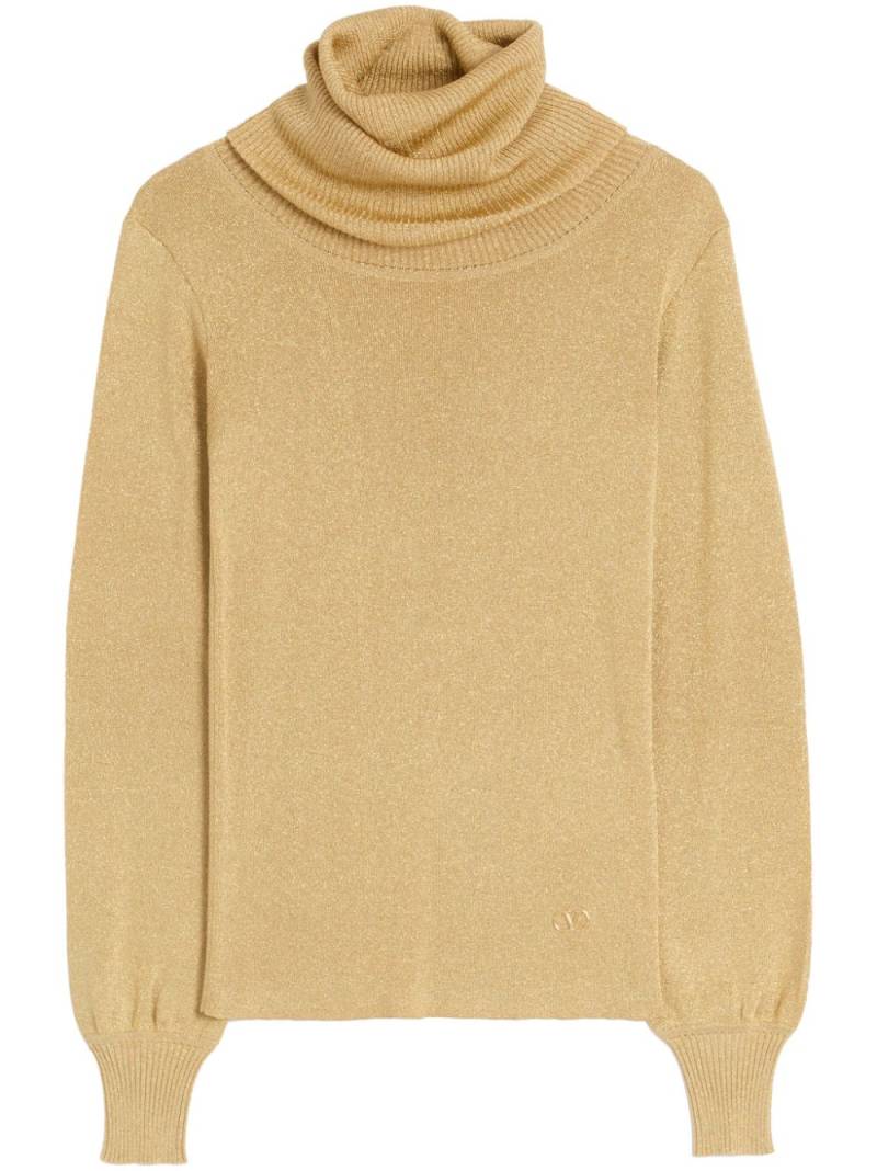 Valentino Garavani Lurex sweater - Neutrals von Valentino Garavani