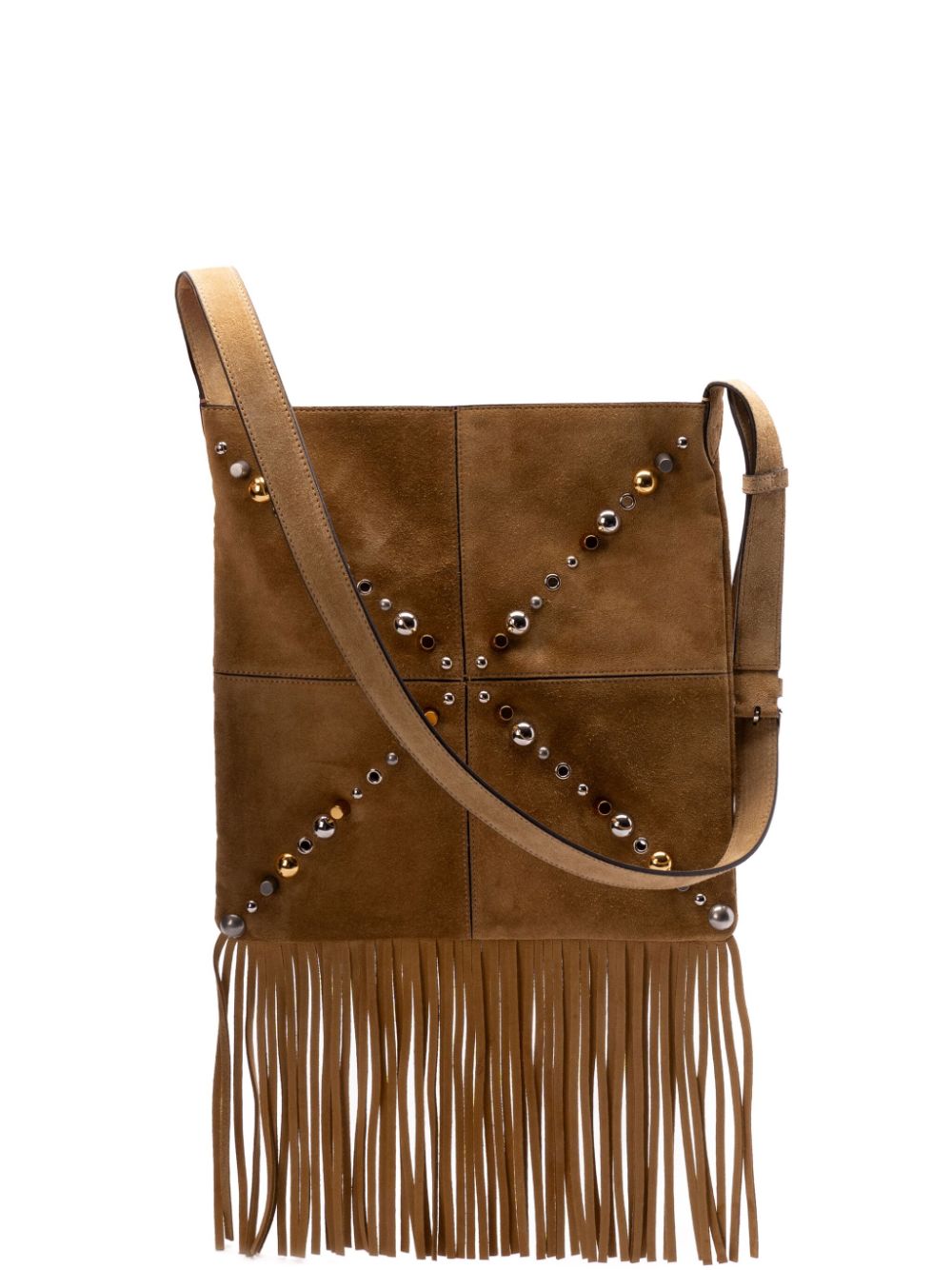 Valentino Garavani Macara shoulder bag - Brown von Valentino Garavani