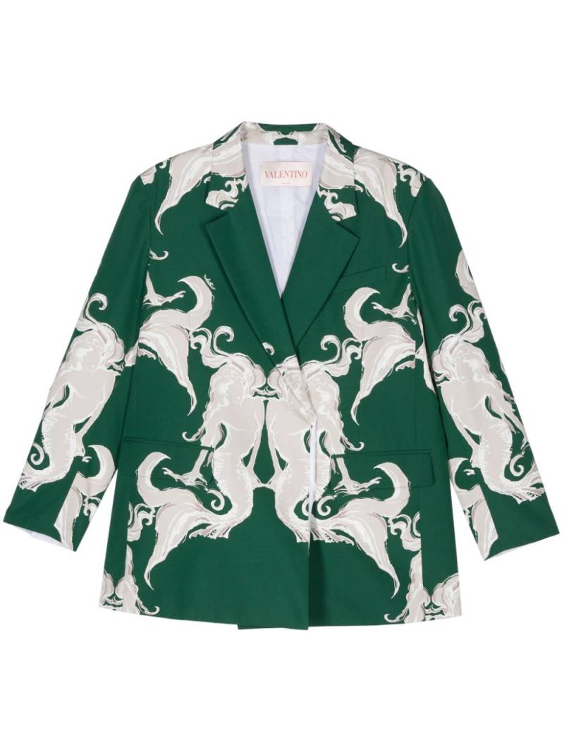 Valentino Garavani Metamorphos Siren blazer - Green von Valentino Garavani