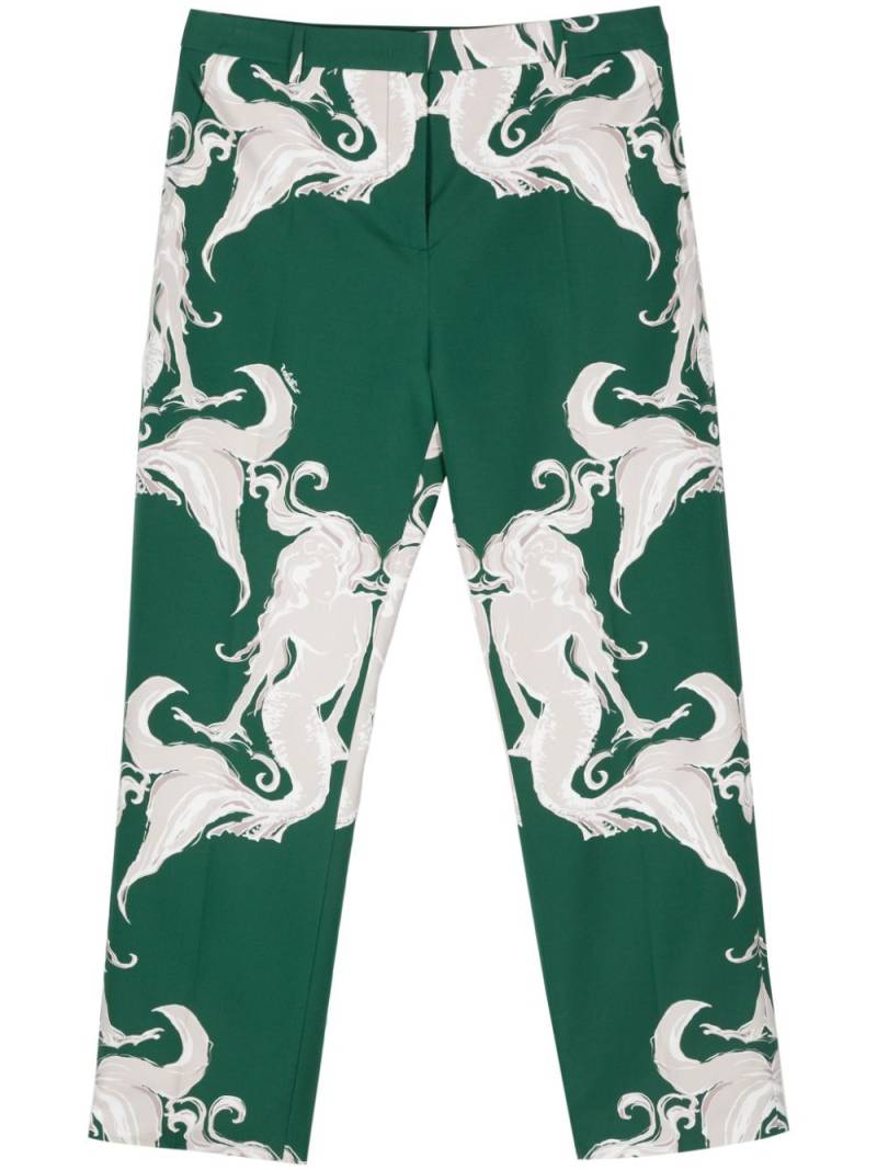 Valentino Garavani Metamorphos Siren trousers - Green von Valentino Garavani