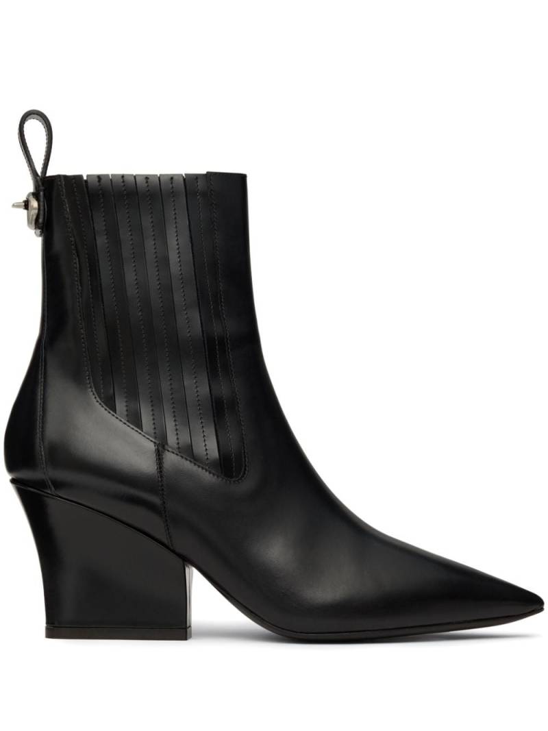 Valentino Garavani Pointed boots - Black von Valentino Garavani