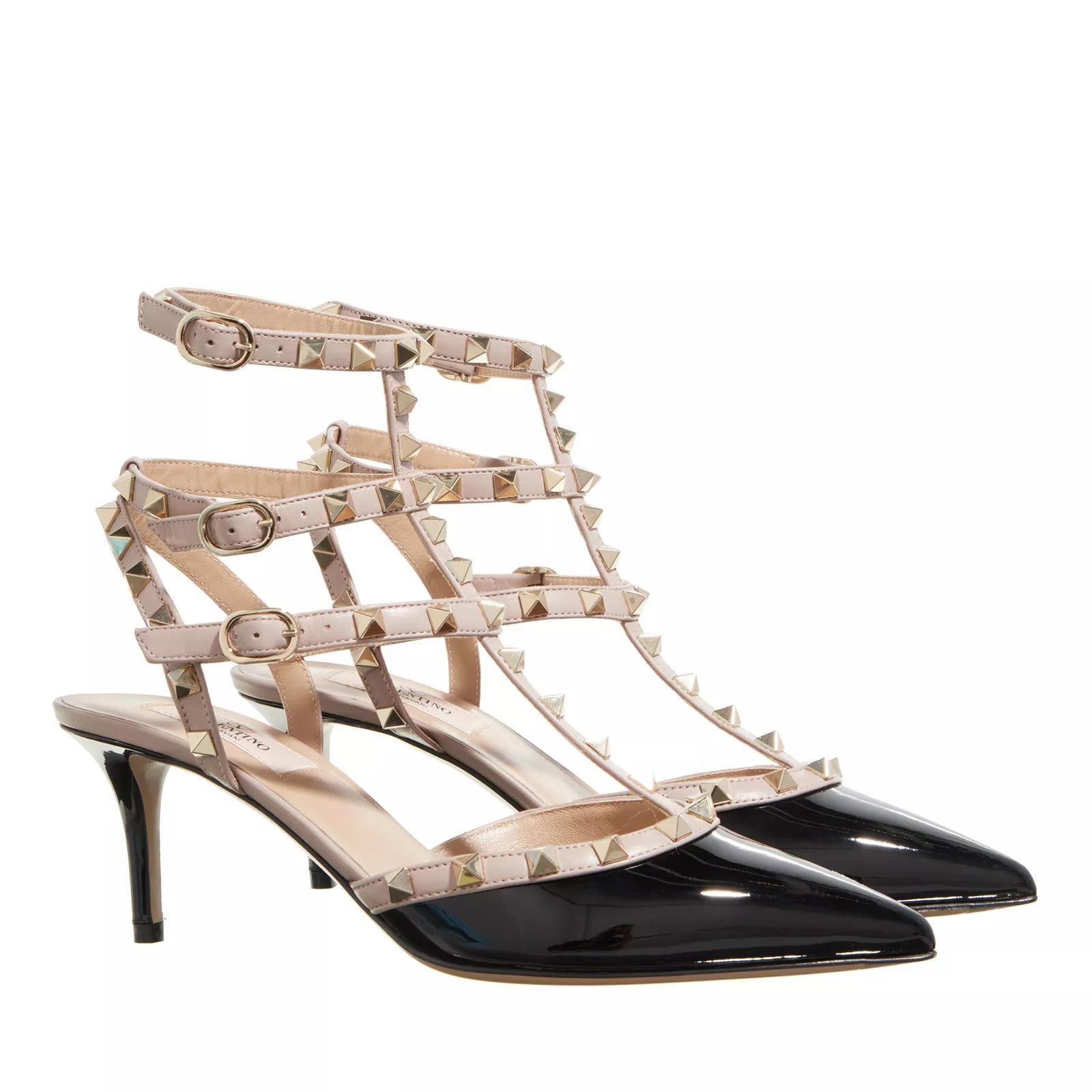 Valentino Garavani Pumps & High Heels - Ankle Strap Rockstud - Gr. 36 (EU) - in Beige - für Damen von Valentino Garavani