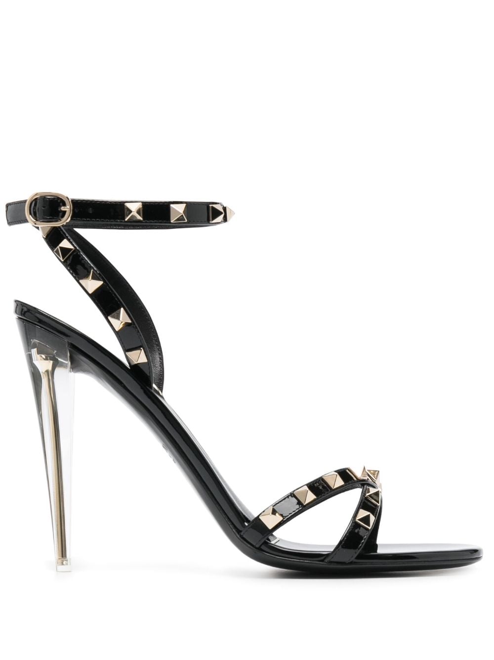 Valentino Garavani Rockstud 115mm sandals - Black von Valentino Garavani