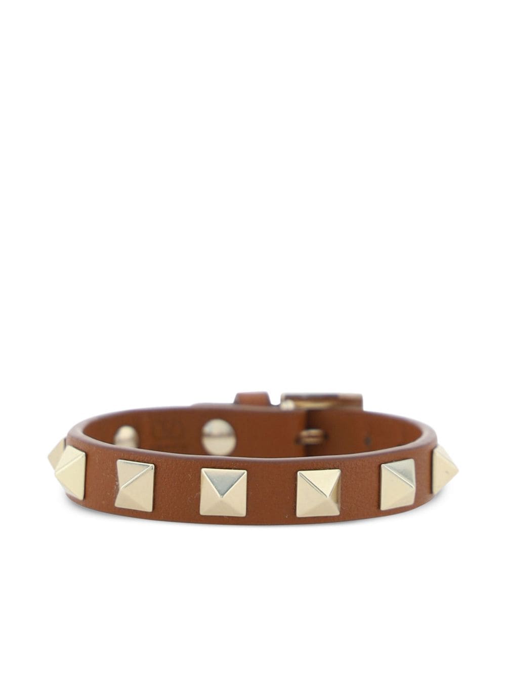 Valentino Garavani Rockstud bracelet - Brown von Valentino Garavani