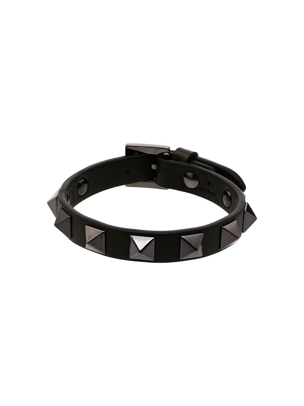 Valentino Garavani Rockstud buckle bracelet - Green von Valentino Garavani