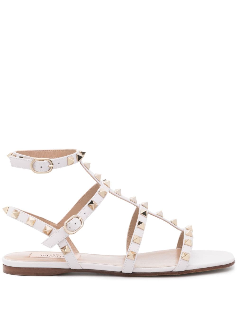 Valentino Garavani Rockstud caged-straps sandals - Pink von Valentino Garavani