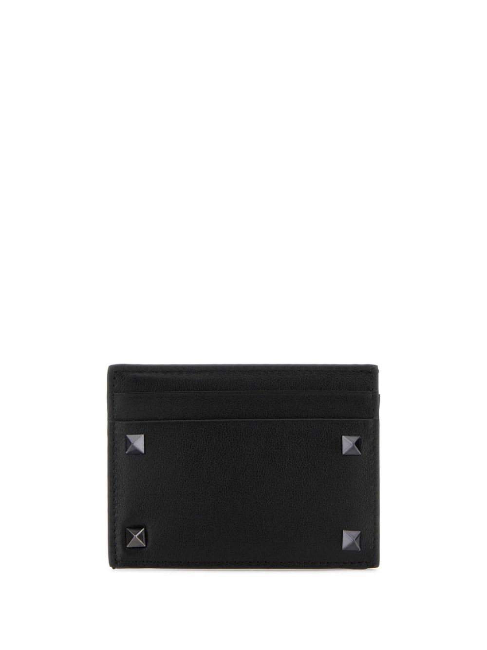 Valentino Garavani Rockstud cardholder - Black von Valentino Garavani