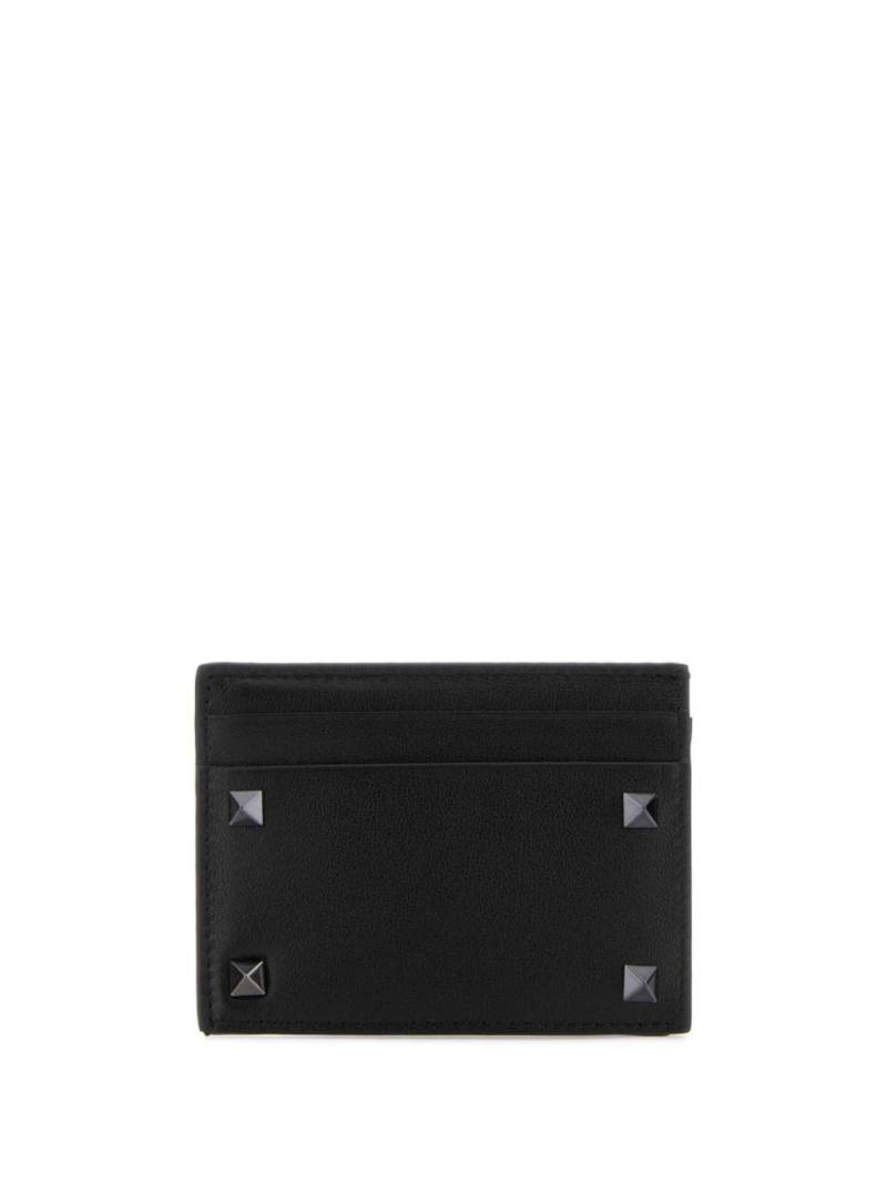 Valentino Garavani Rockstud cardholder - Black von Valentino Garavani