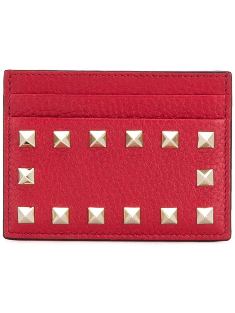 Valentino Garavani Rockstud cardholder - Red von Valentino Garavani