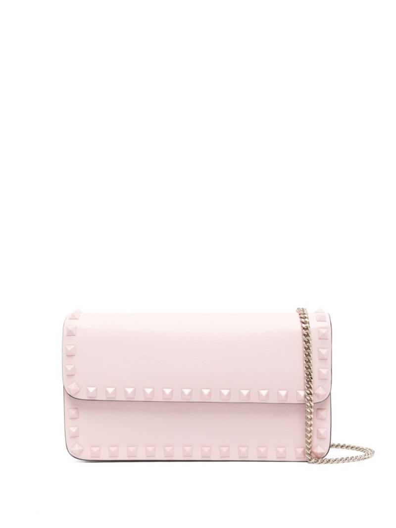 Valentino Garavani Rockstud clutch bag - Pink von Valentino Garavani