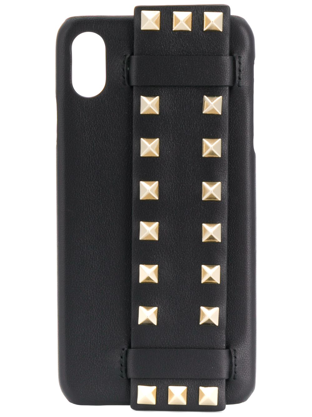 Valentino Garavani Rockstud iPhone X case - Black von Valentino Garavani