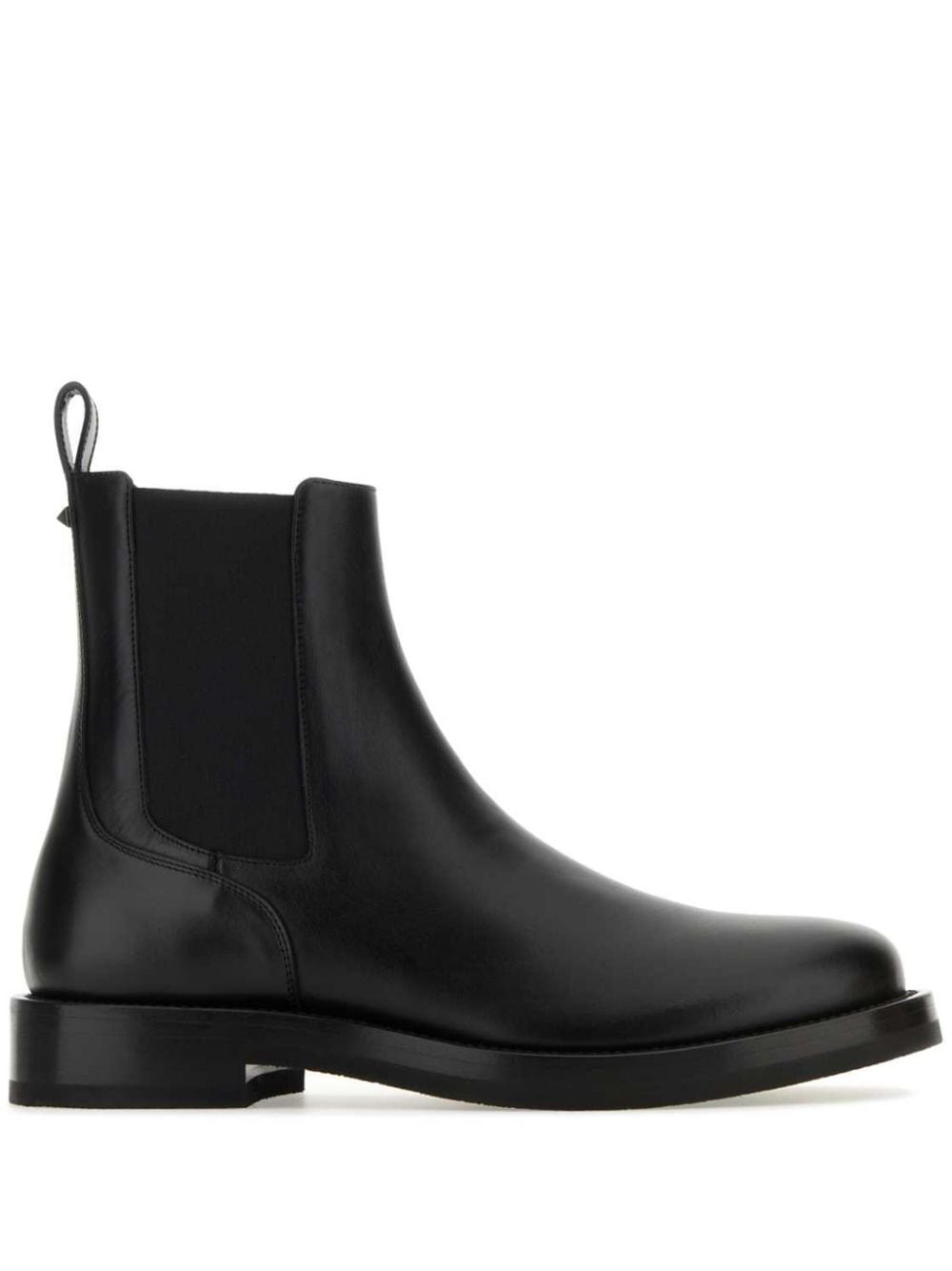 Valentino Garavani Rockstud leather ankle boots - Black von Valentino Garavani