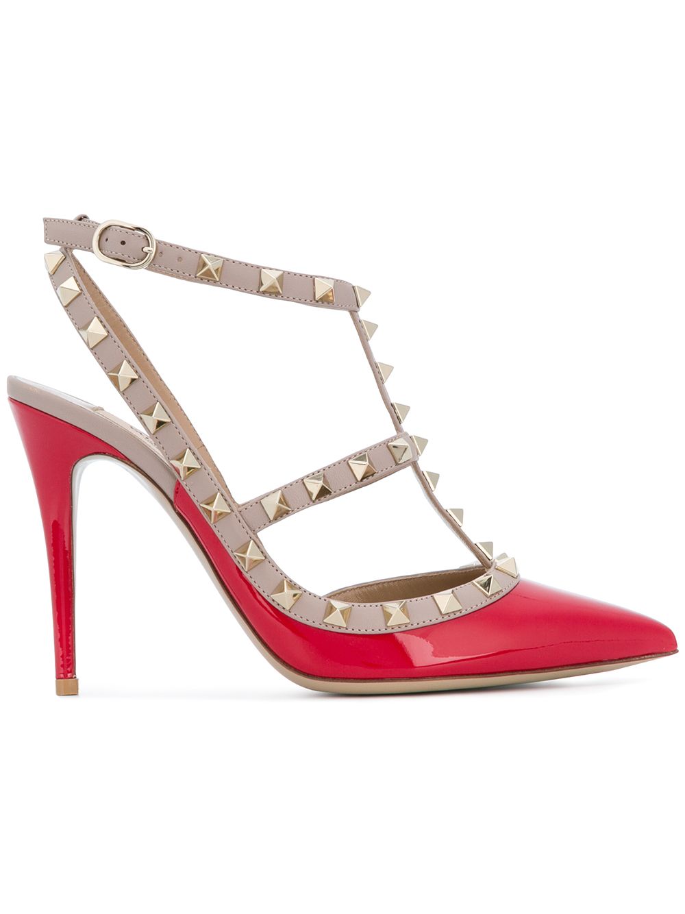 Valentino Garavani Rockstud pumps - Red von Valentino Garavani