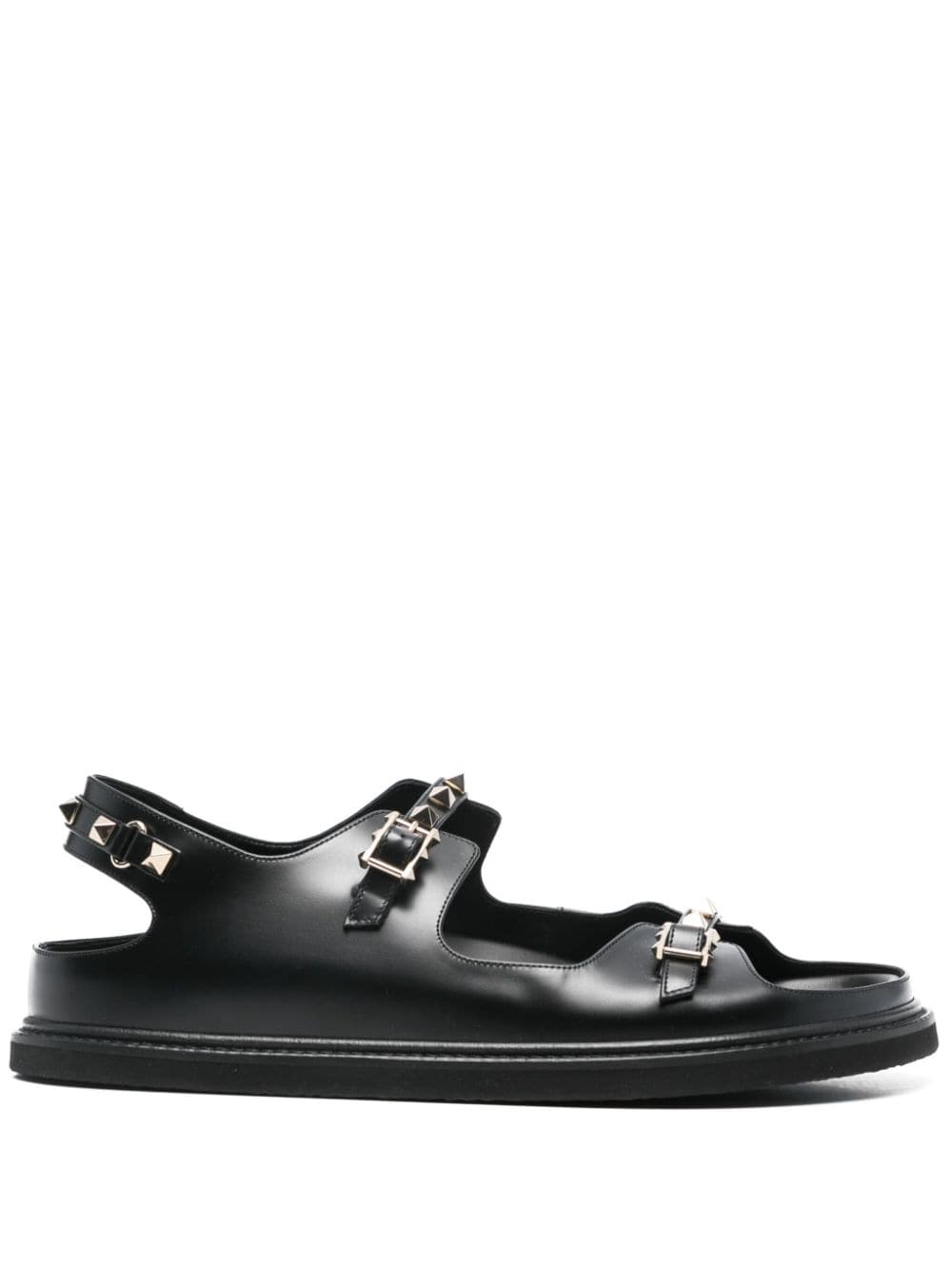 Valentino Garavani Rockstud sandals - Black von Valentino Garavani