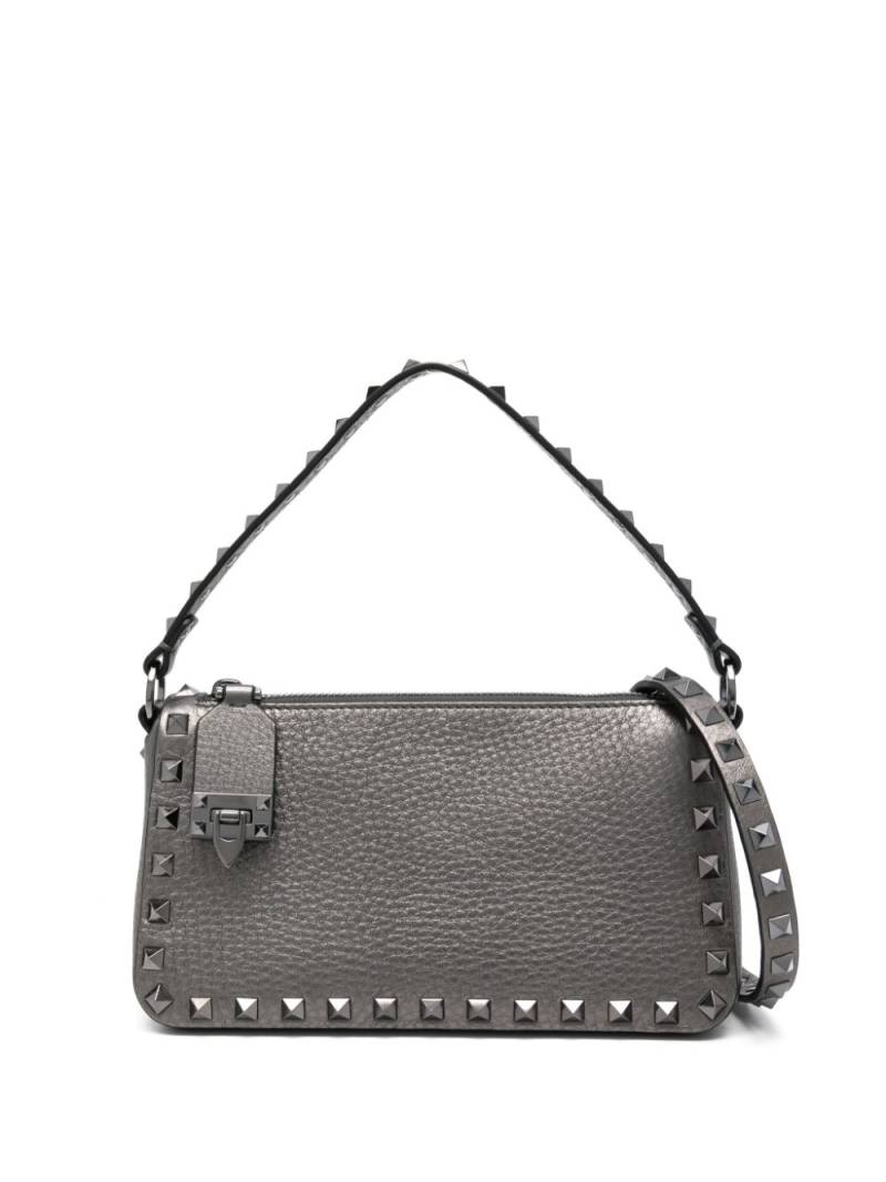 Valentino Garavani Rockstud shoulder bag - Grey von Valentino Garavani