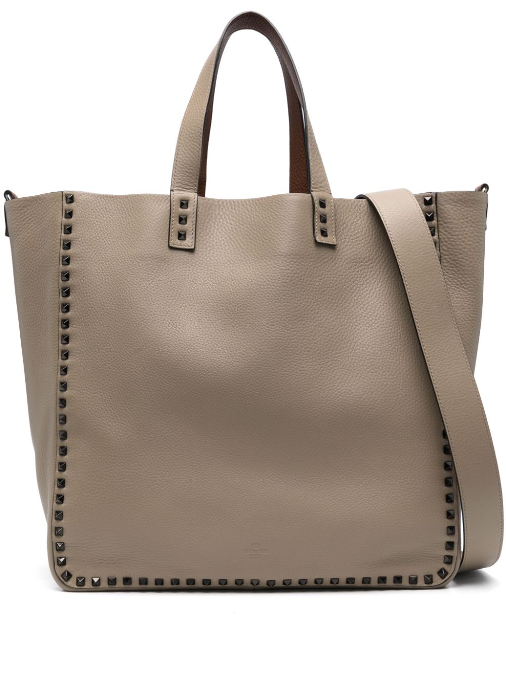 Valentino Garavani Rockstud tote bag - Neutrals von Valentino Garavani