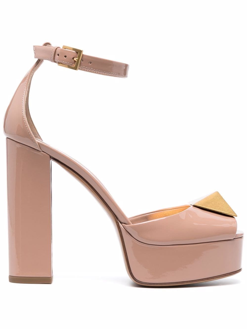 Valentino Garavani Roman Stud heeled sandals - Pink von Valentino Garavani