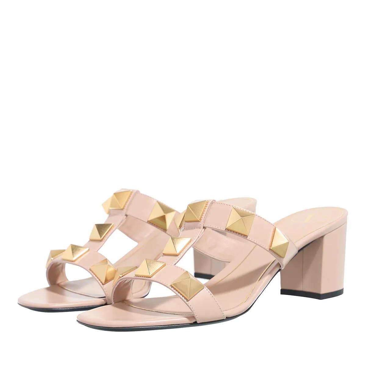 Valentino Garavani Sandalen - Roman Stud Sandals - Gr. 36 (EU) - in Beige - für Damen von Valentino Garavani